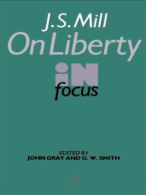 cover image of J.S. Mill's On Liberty in Focus